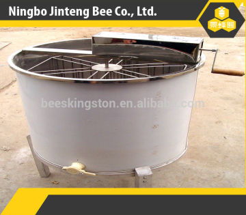 high quality stainless steel 6 frame manual honey extractor