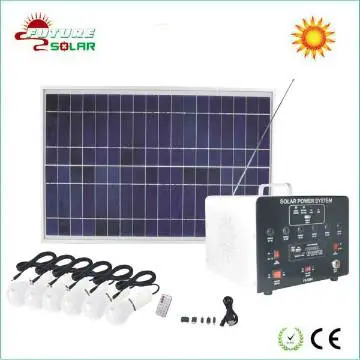 DC output inverter for solar home power system