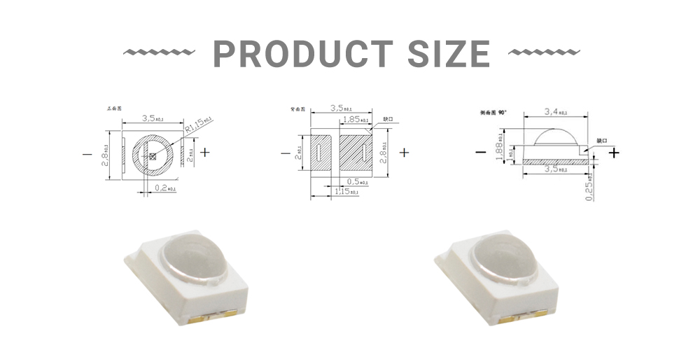 2835 700nm smd ir led