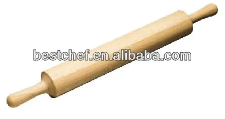 wooden Rolling pin with handle
