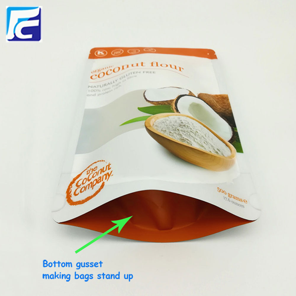 Coconut flour packaging bag