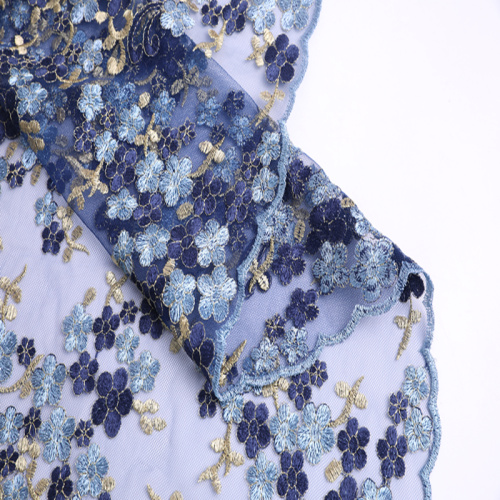 Hot Fashion Multicolor Lurex Thread Embroidery