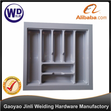 ABS Plastic Kitchen Drawer, Cutlery Tray, Cutlery Drawer Insert 550-480*550-440*55 mm
