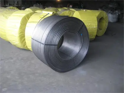 pure calcium cored wire/calcium core wire