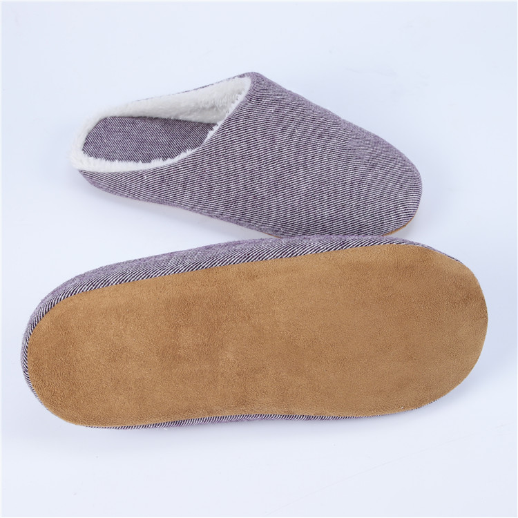 Simple Furry Hotel Slippers