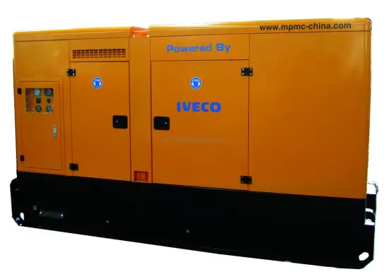 100kva Iveco silent power generator sets