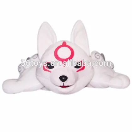 promotional wholesale white wolf plush toy