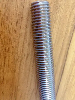polishing thread rod bar