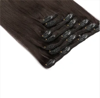Remy Clip-in Hair Extensions, 7pcs, 70g, 20inch