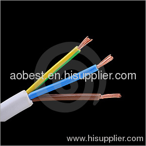PVC bertebat elektrik wayar dan kabel kabel H05v-k