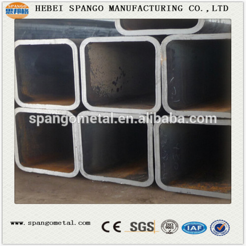 black square tube / square tube / hollow pipe profile in hebei