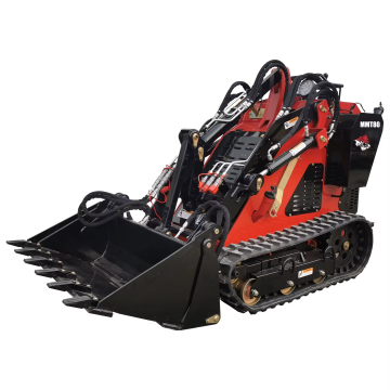 2024 TRACTOR DE MINE DE MINI PIRA CARACE EN CARRITO con cargador frontal MMT80 - Hecho en China