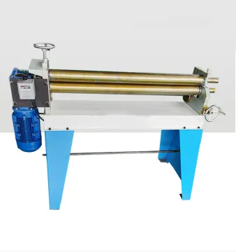 Three-Roll Bending Machine for Metal Sheet Rolling and Pipe Processing