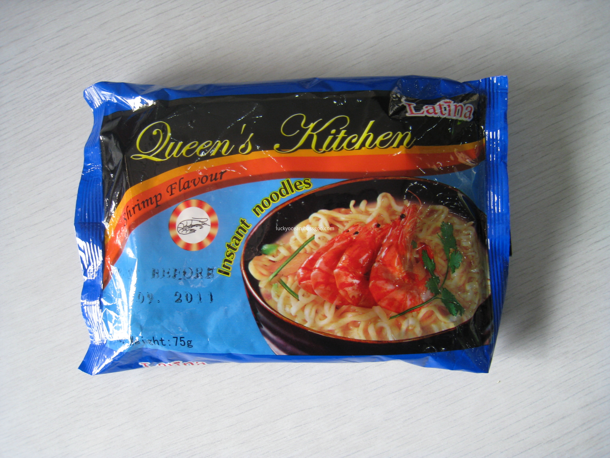 4-shrimp instant noodles