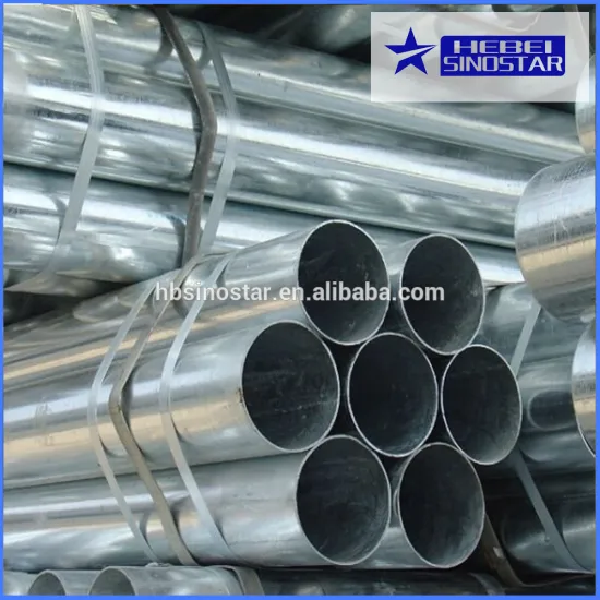 Material pre-galvanized steel round pipe