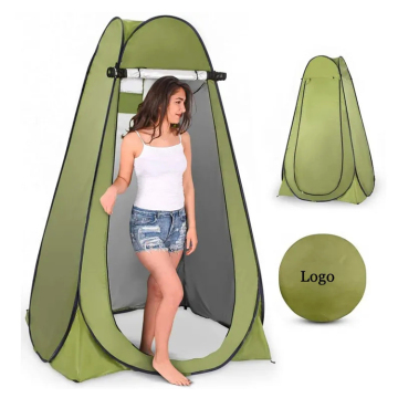 Spacious Portable Shower Tent for Camping, Hiking, Beach, and Outdoor Use