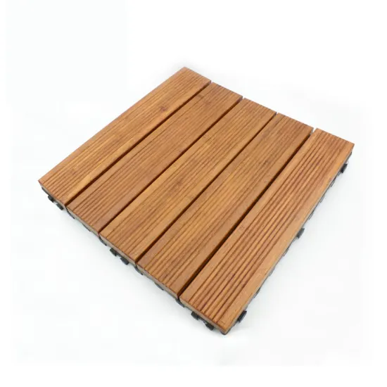 Waterproof Bamboo Decking Tiles for Outdoor Flooring