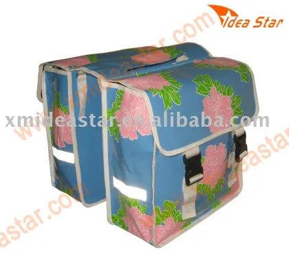 BIB-006B double pannier,saddle bag,tarpaulin bike bag