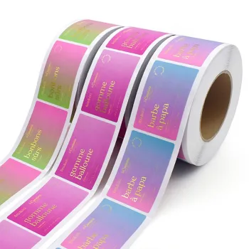 Custom Printed Self-Adhesive Sticker Labels with Low MOQ for Small Businesses