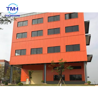 Metal construction materials light steel structure prefabricated building