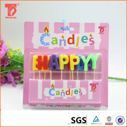 Fancy Tongda brand birthday candle