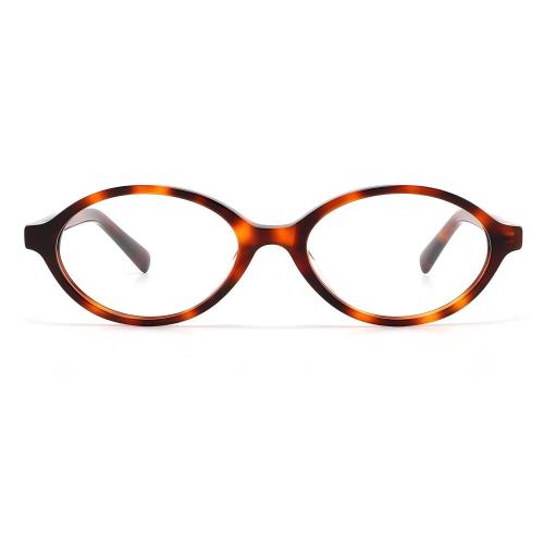 Custom Women Vintage Oval Acetate Optical Glasses