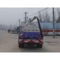 Dongfeng 5CBM Fecal Camion d&#39;aspiration à vendre