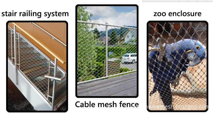 cable mesh fence