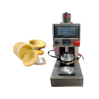 Commercial Portuguese Egg Tart Crust Making Machine: Egg Tart Crust Forming Equipment