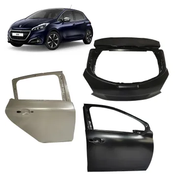 Auto Body Parts Manufacturer: Replacement Car Front Door Panel and Tail Gate for Peugeot 208 (2012-2018)