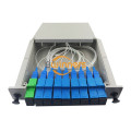 Modulo di inserimento 1x8 fibra splitter SC/UPC