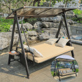 야외 스윙 캐스트 알루미늄 합금 스윙 의자