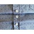 Men Causal Cotton Oxford Print Shirt