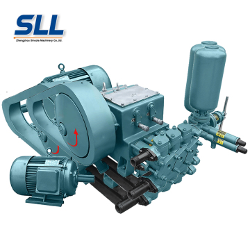 Long-life Positive-displacement Mud Slurry Grout Pump: Three Cylinder Plunger Pump Technology
