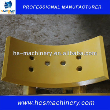Heat treated manganese steel grader blade,cutting edge,End bit