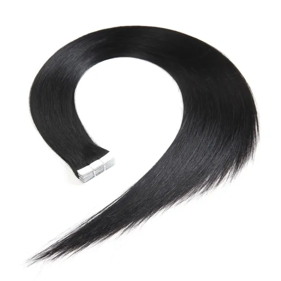 X-TRESS 20" piece tape in hair piece brown color black women for human hair extension black girl use