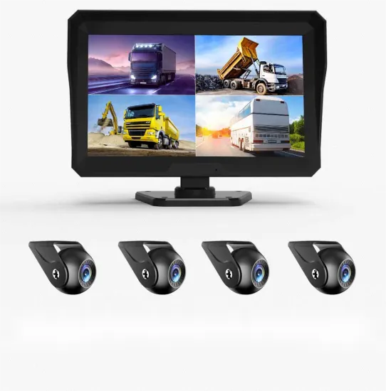 11-inch Large Truck Semitrailer Driving Recorder with Six-way 360-Degree Panoramic HD Night Vision Reversing