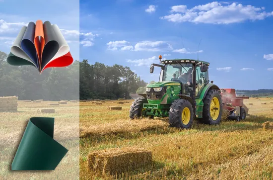 NON PVC grain pile cover tarpaulins