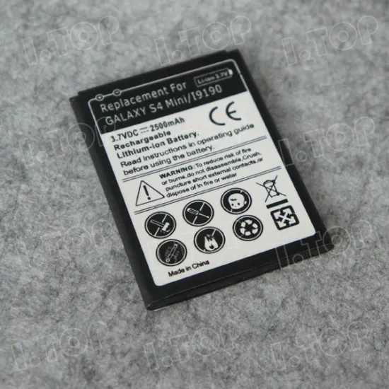 For Samsung Galaxy S4 Mini i9190 Li-ion Battery 2500mAh Factory Price