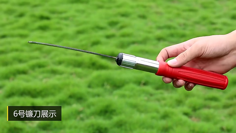 Agricultural mowing tools plastic handle scythe oil palm sickle grass sickle for sale
