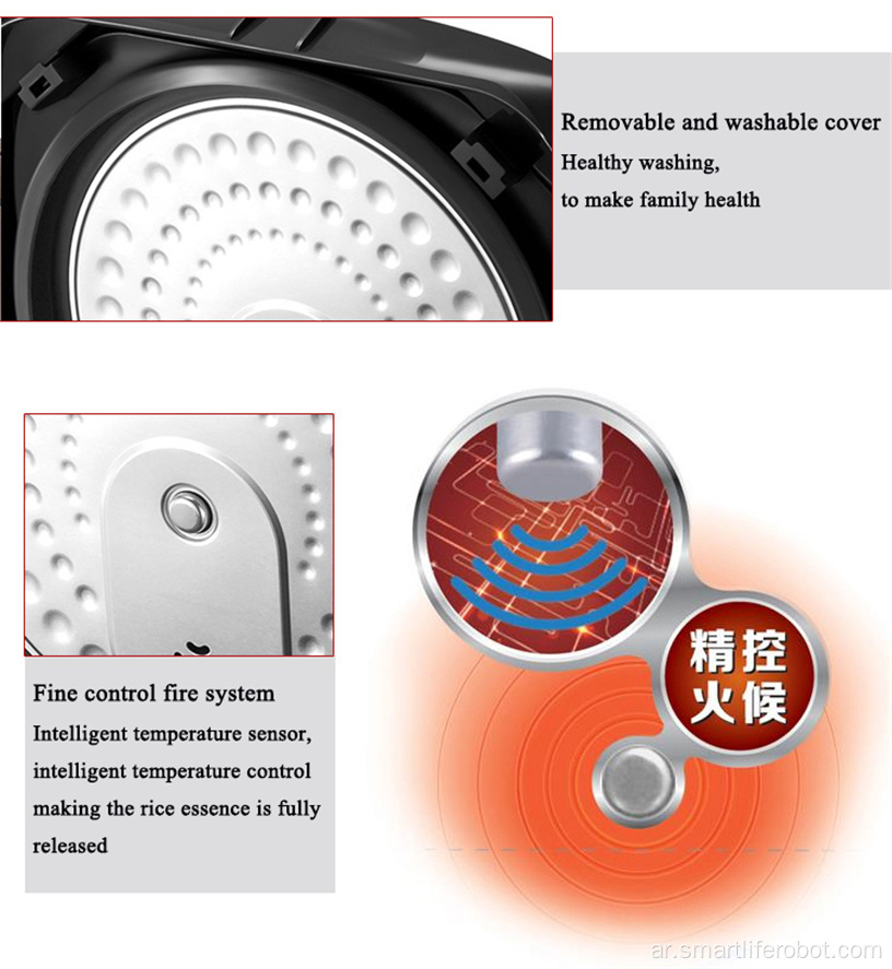 بيع المصنع مباشرة طباخ أرز ذكي 4L