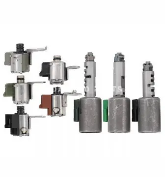Transmission Solenoids Set for Saab, Chevrolet, Volvo, Nissan: AW55-50SN, AW55-51SN, AF33-5, AW235, RE5F22A - 8pcs