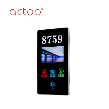 Hotel  Electronic Doorplate With LED Room Number