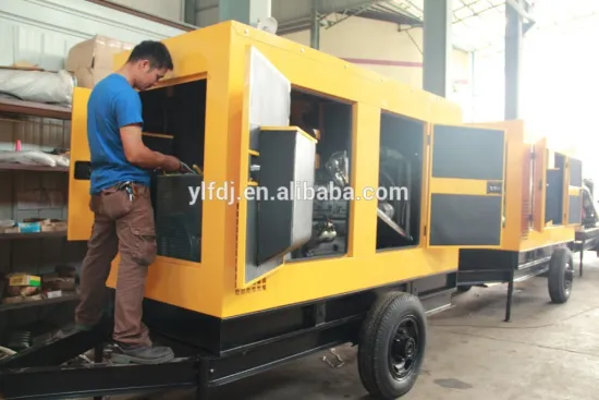 Made-in-China trailer silent type 50KW Weifang home generator for sale