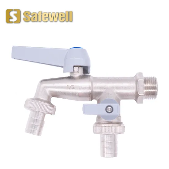 Kitchen sink pillar taps