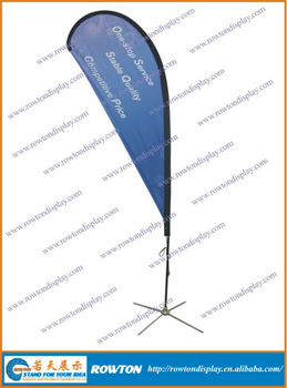 Revolving Beach Banner, Portable Flying Banner