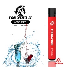 Smoke-Quitting Disposable Vape Onlyrelx rechargeable