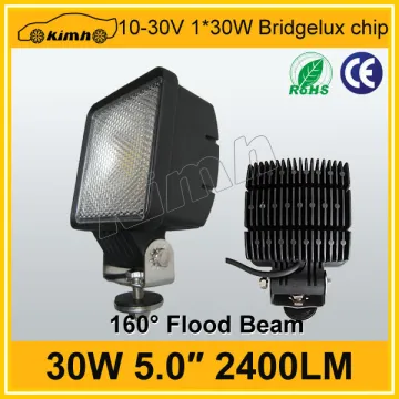 Hight brightness cars trucks 30w car Bridgelux led work light