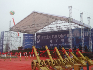 Triangle Roof Truss with Lift Hoist System (TPFTS2)