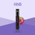 Original Iget King Disposable Vape Device Iced Traube